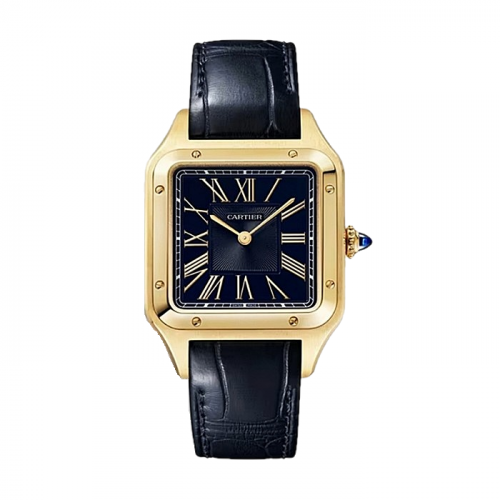까르띠에 Cartier 산토스 뒤몽 블랙다이얼