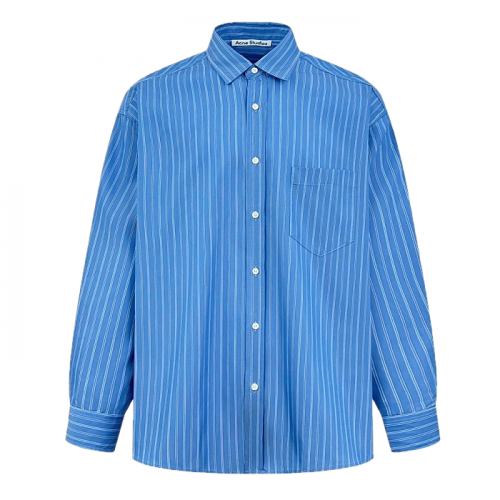 아크네 Acne Studios 블루 버튼업 셔츠