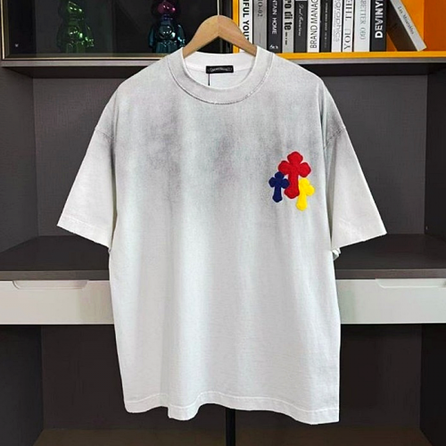 크롬하츠 Chrome hearts 컬러로고 워싱 티셔츠