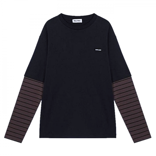 미우미우 MIUMIU 더블레이어 롱슬리브