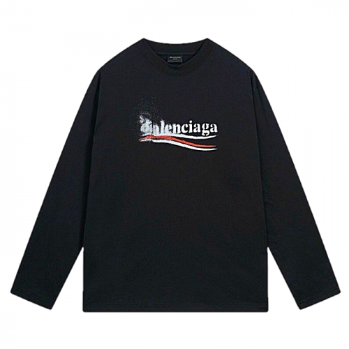 발렌시아가 BALENCIAGA 스텐실 롱슬리브