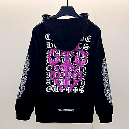 크롬하츠 Chrome hearts  대거 비비드 레터링 후드