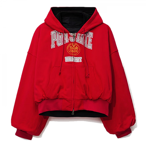 PROJECT G/R 스테이트 후디드 리버시블 자켓