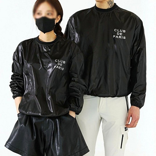 IRO CLUB DE PARIS 로고 우븐 맨투맨