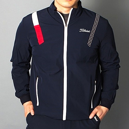 타이틀리스트 TITLEIST 2도배색 바람막이