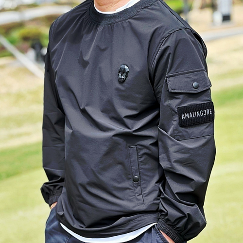 AMAZING_CRE 플렉스모션 우븐 라운드 아노락