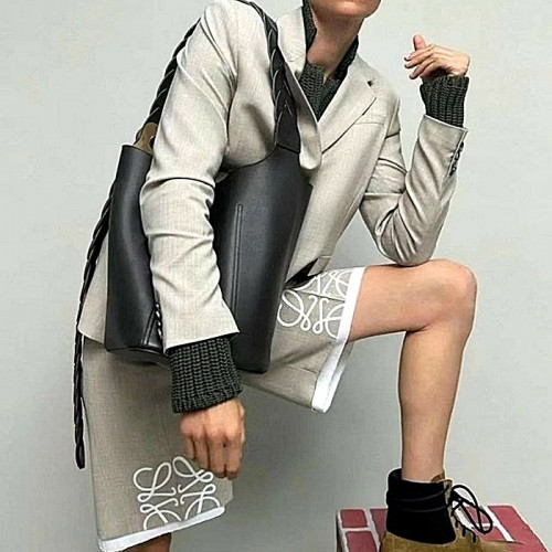 LOEWE 테일러드 재킷 & 애너그램 쇼츠 SET