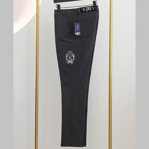 어메이징크리 AMAZING_CRE 포켓 그래픽 밴딩 팬츠