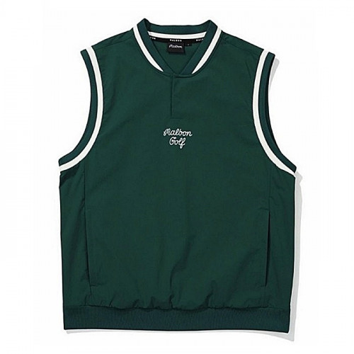 말본 MALBON 헨리넥 우븐 베스트