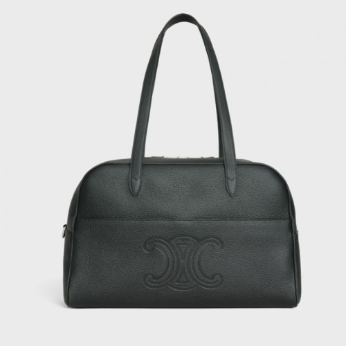 셀린느 더플백 - 그레인 카프스킨 나이트 그린