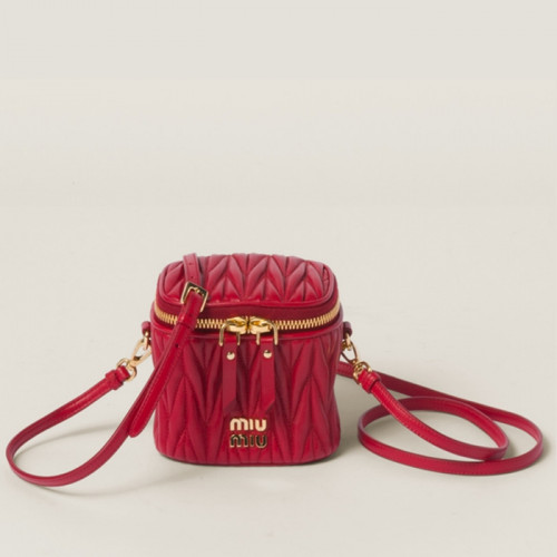 MIU MIU 미우미우 마테라쎄 나파 가죽 미니 파우치