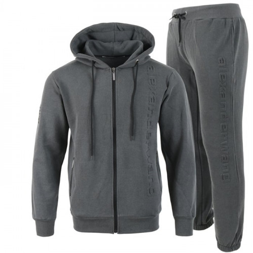 alexanderwa*g 피그먼트 엠보 나염 후드집업 SET