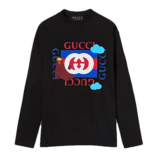 구찌 GUCCI 베어 로고박스 롱슬리브