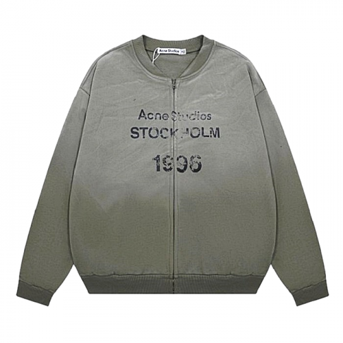 아크네 Acne Studios 스템프로고 집업 스웻셔츠