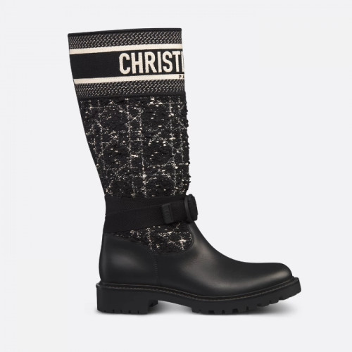 디올 D-Unit 앵클 부츠