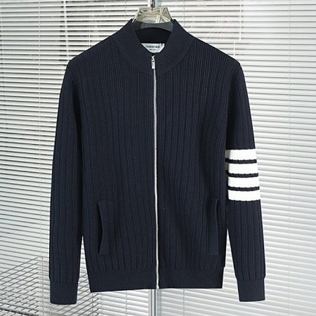 톰브라운 THOM BROWNE 울니트 집업 가디건