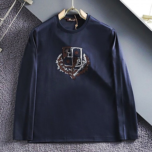 로로피아나 Loro Piana 자수로고 레더패치 실크 라운드