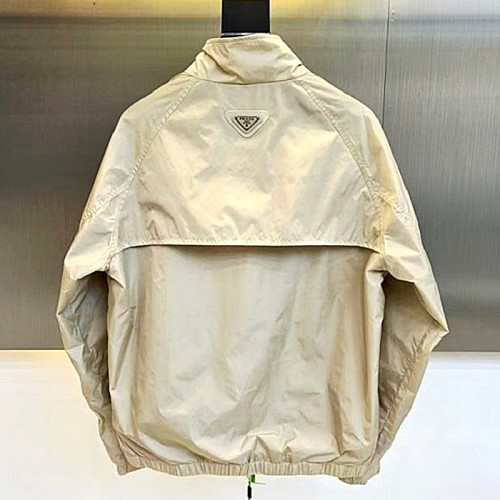 PRADA 트라이앵글 백로고 자켓