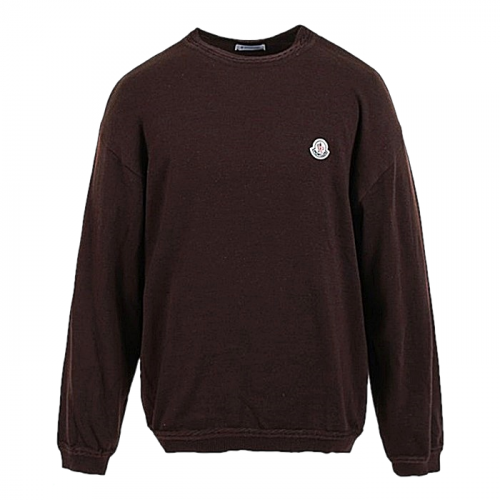 MONCLER 꼬임 라운드 절개 니트