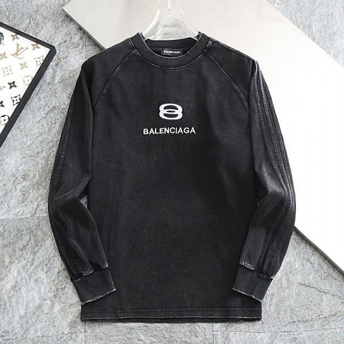 발렌시아가 BALENCIAGA 워싱 자수로고 라운드