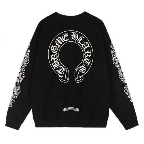 Chrome hearts 홀스슈 로고드 스웻셔츠