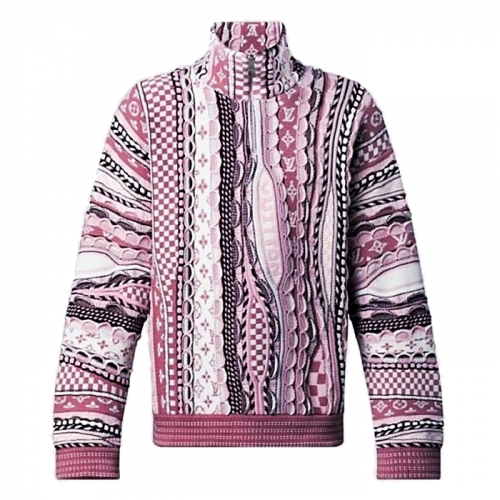 루이비통 LOUIS VUITTON 하프 집 풀오버 스웨터