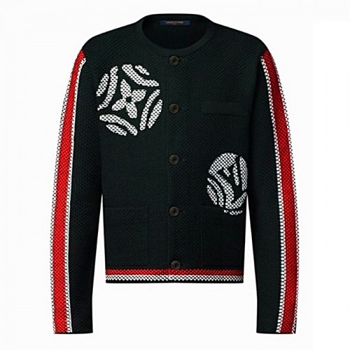 루이비통 LOUIS VUITTON 니티드 코튼 자켓