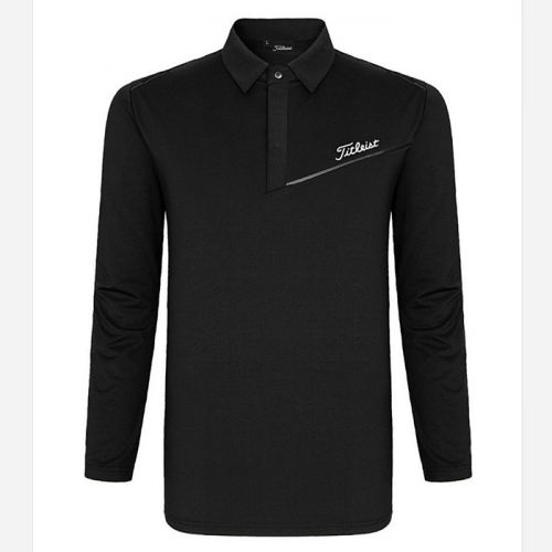 타이틀리스트 TITLEIST T 사선 카라 티셔츠
