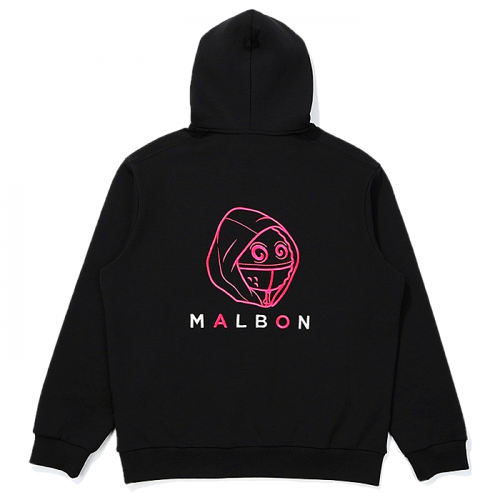 말본 MALBON 로고 후드 티셔츠