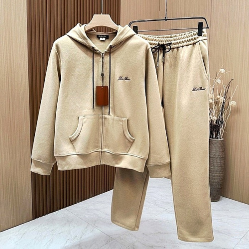 로로피아나 Loro Piana 후드집업 셋업 SET - 베이지