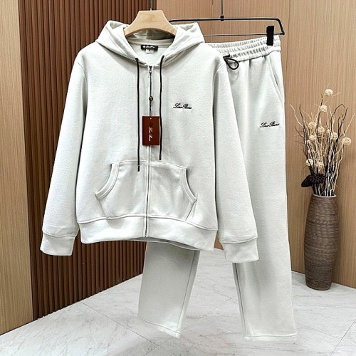 로로피아나 Loro Piana 후드집업 셋업 SET - 아이보리