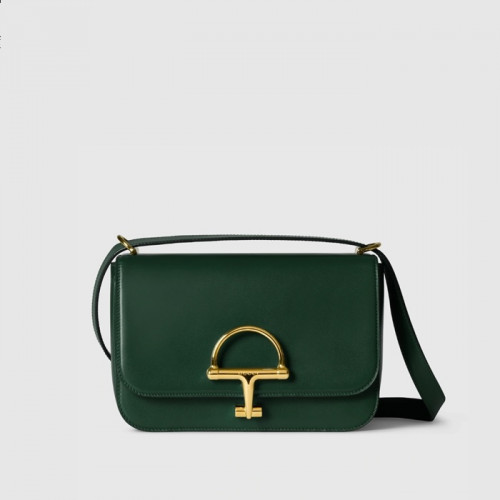 구찌 시에나 스몰 숄더백 - 그린