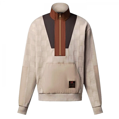 LOUIS VUITTON 다미 하이브리드 하프집 풀오버
