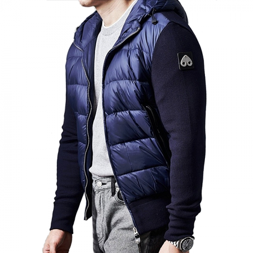 MOOSE KNUCKLES 카르멘 니트 후드패딩