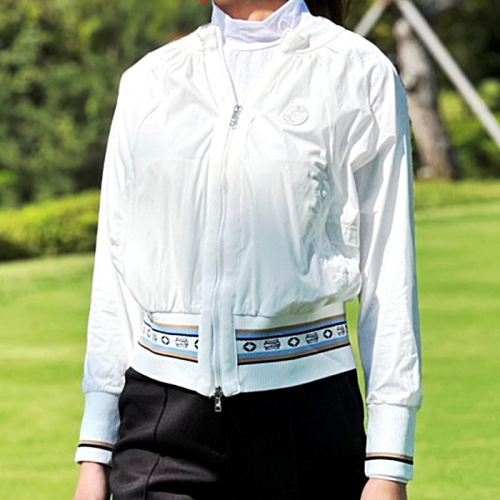 사우스케*프 모노그램 스트라이프 우븐 점퍼 - woman