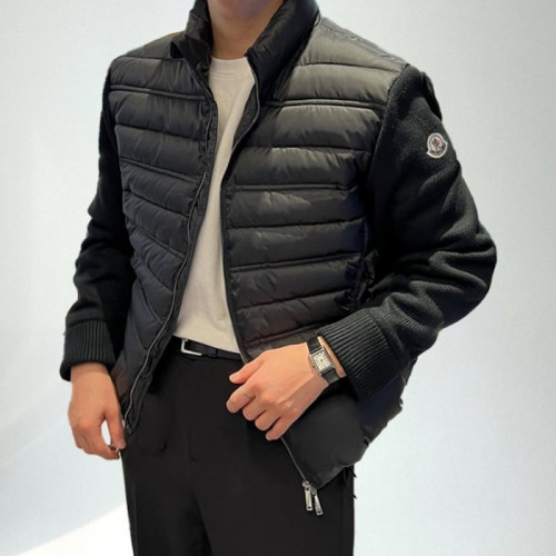 몽클*어  블록 가로퀼팅  패딩