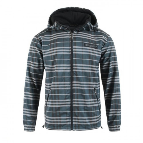 BURBER*Y 체크 바람막이