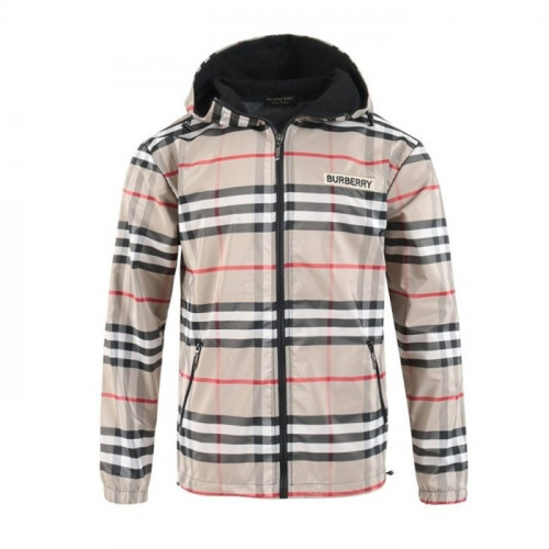 BURBER*Y 체크 바람막이