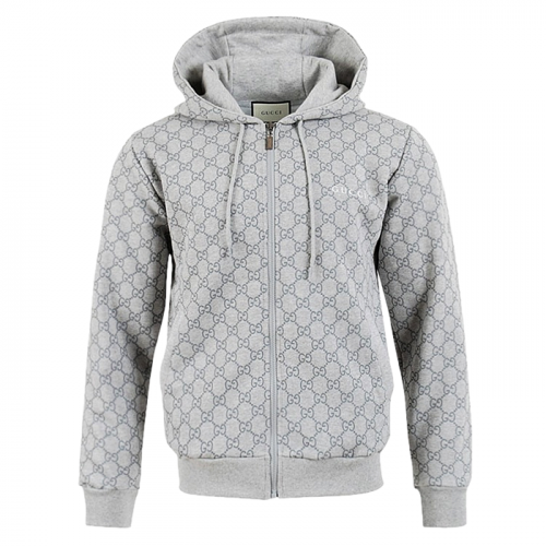 GUCCI 스몰 자가드 후드 집업