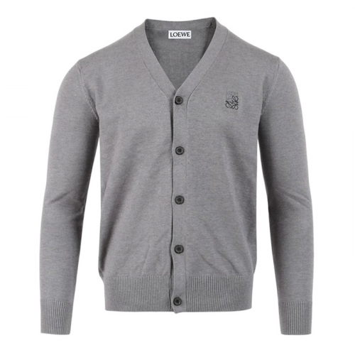 로에베 LOEWE 아나그램 자수 울 가디건