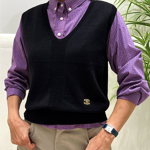 셀린느 CELINE 브이 울 베스트