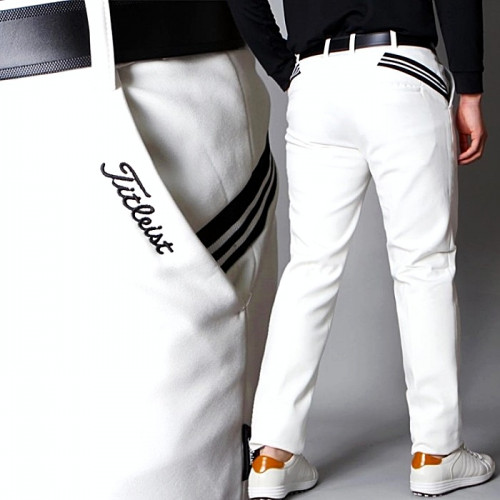 타이틀리*트 더블사선 기모스판 팬츠