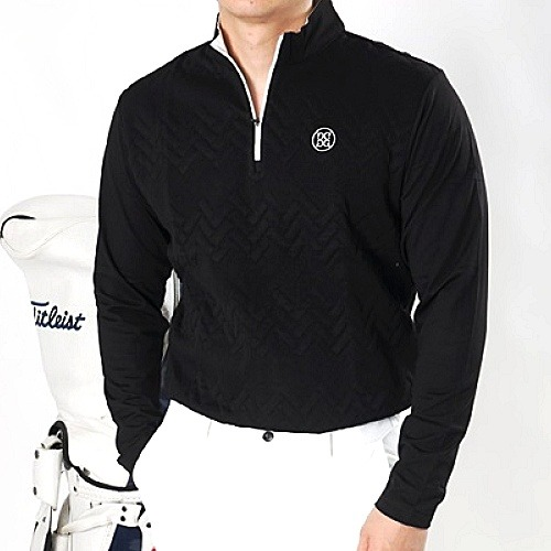 지*어 블록엠보 반집업