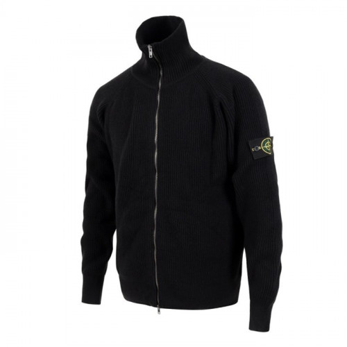 STONE ISLA*D  투웨이 터틀넥 니트 집업