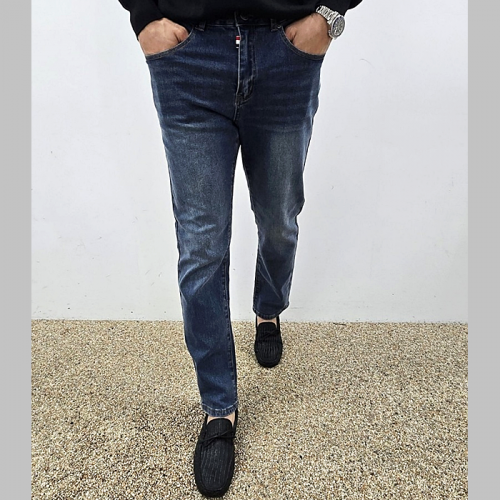 THOM BROWNE 스판 슬림 청바지 2206