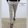 THOM BROWNE 테이퍼핏 반밴딩 슬랙스 120