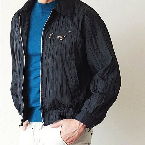 프*다 PRADA 카라미 자켓