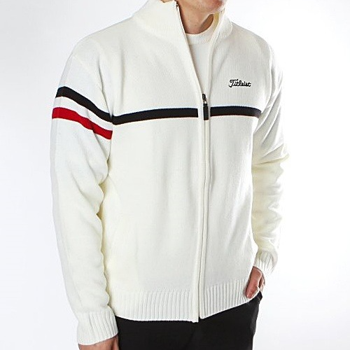 타이틀리*트 완장루도 니트집업