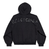 BALENCIAGA 페인티드 로고 후디집업