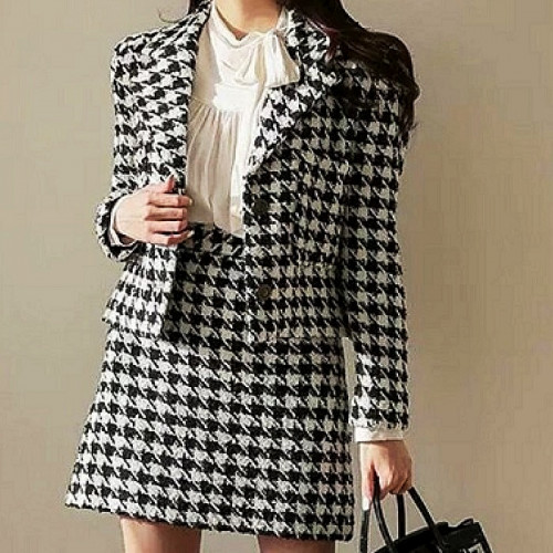 CHANEL 레이디 하운드 셋업 SET